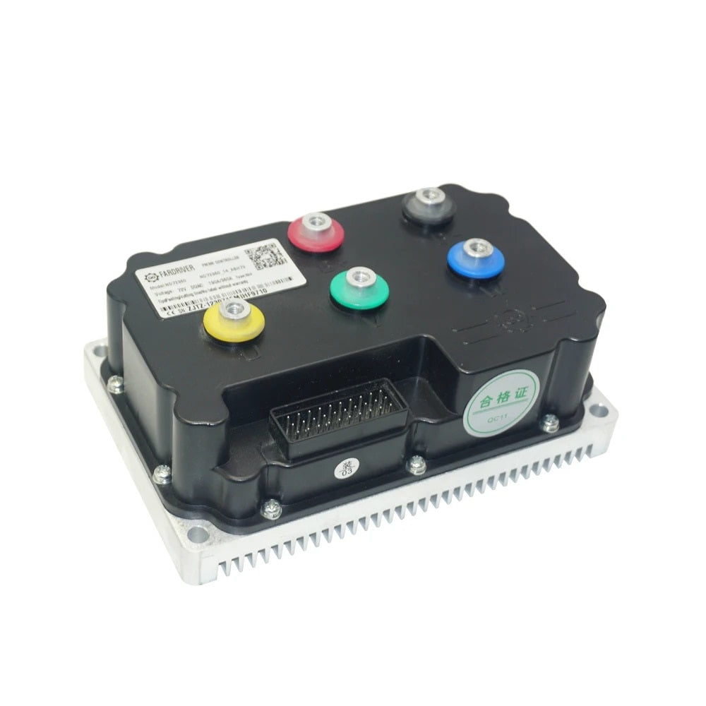 48-72V FarDriver ND72360 Controller with Bluetooth + Heatsink, 190A Battery, 360A Phase