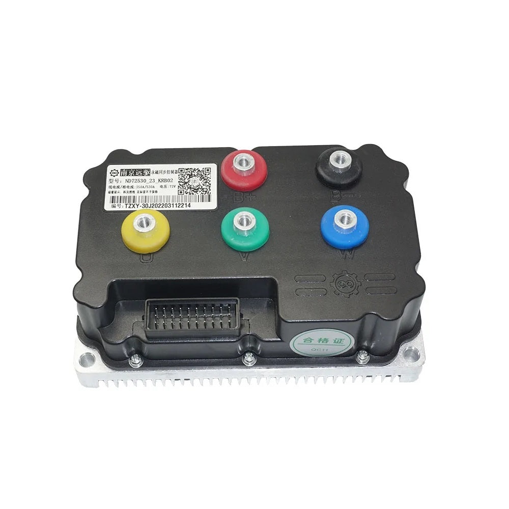 48-72V FarDriver ND72530 Controller with Bluetooth + Heatsink, 330A Battery, 530A Phase