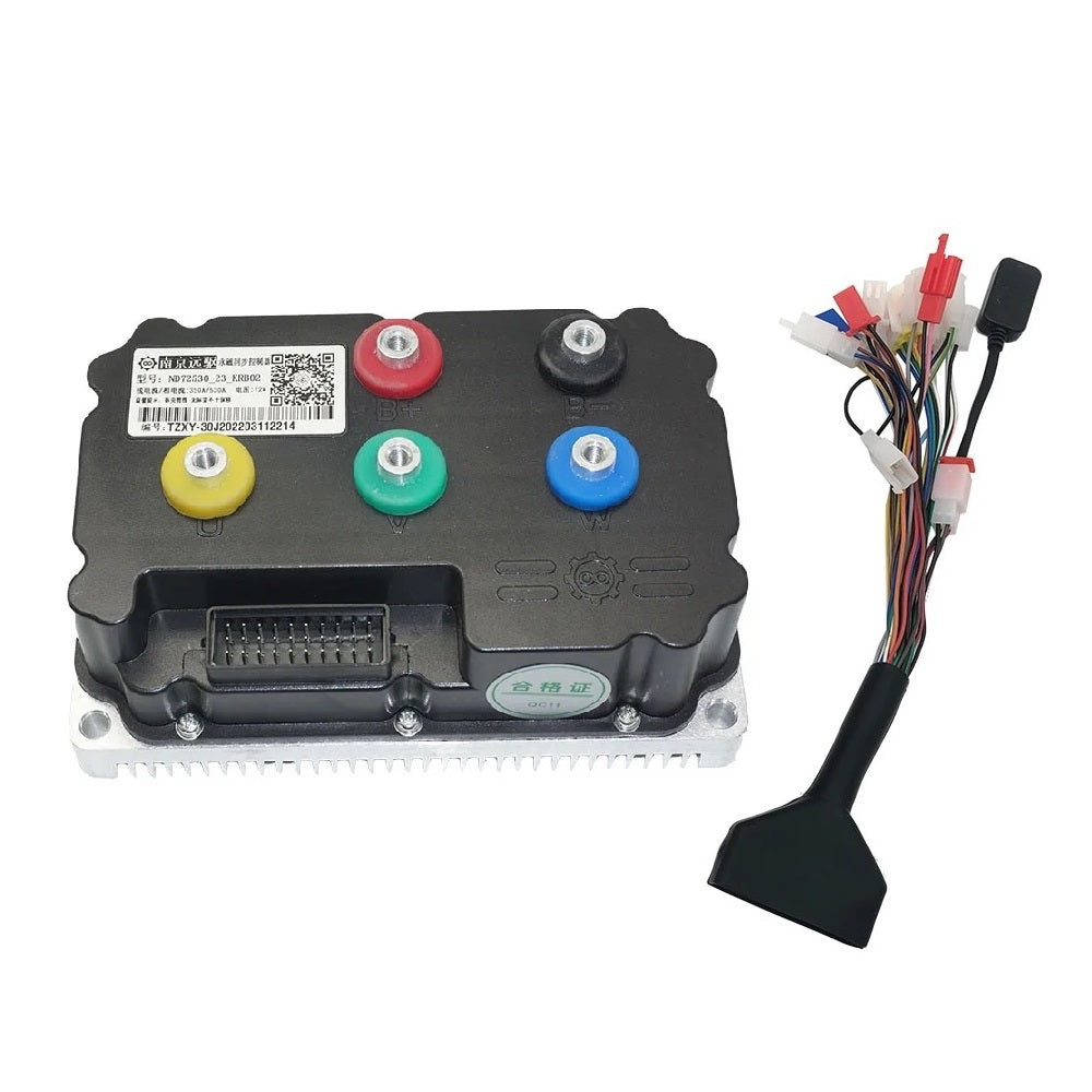 48-72V FarDriver ND72530 Controller with Bluetooth + Heatsink, 330A Battery, 530A Phase