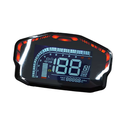 DKD Display speedometer LCD One Line (LIN) Protocol For Electric Bike/Scooter/EV